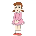 Shizuka character from Doraemon X