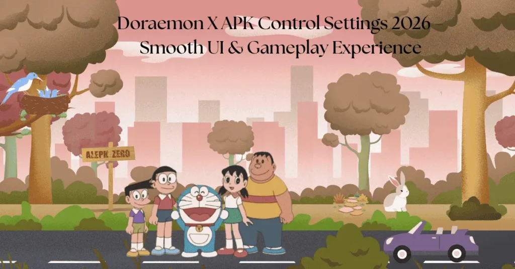Doraemon X APK Control Settings 2026 – Smooth UI & Gameplay Experience